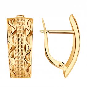 Золотые серьги МАГНАТ МА 011744 МА 011744 фото